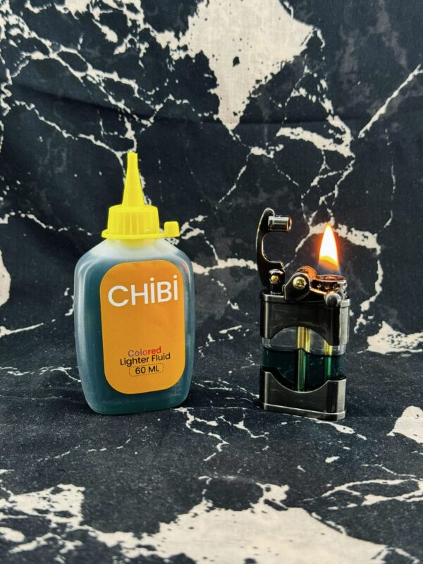 Yeşil Renkli Çakmak Benzini - Chibi
